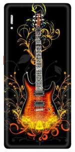 aadia Huawei Mate 30 Pro Matte Vinyl Guitar Printed Mobile Skin Sticker with Scratch Resistant Lamination