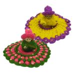 Ecommall Laddu Gopal Winter Dress Size 3 Laddu Gopal Woolen Dress Krishna Idol Khana ji Clothes Poshak