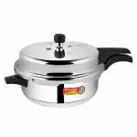Prestige Deluxe Plus Aluminium Outer Lid Senior Pressure Pan, 6 Litre, Silver