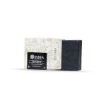 INRIA Black Beauty Soap - 100gm | Handmade, Cold Processed, 100% Natural | Made with Activated Charcoal and Rice Flour for all types of skin pack of 2