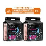 Cailin Care Heavy Flow Champ with Dry Gel Technology Sanitary Pads (Total 80 Pads | XXL | 280mm)