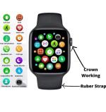 Savvy Bucket T55 Plus With BT Calling, , Game,HD Display, Notification Smartwatch