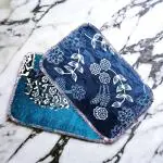 SHF Velvet Door Mat Bathmat Assorted Set Of 2 Piece Size 45x30 Cm or (12x18) inch Rectangle