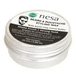 Device of Nesa Beard & Moustache Clay Wax for Men - 25 g | Natural Matte Finish and Strong Hold | Enriched with Kaolin Clay and Cocoa Butter