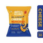Open Secret Healthy Munchies - Cheese - Pack of 20