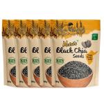 Molsi's Black Chia Seeds 1Kg ( 200gX5)