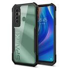 MULTRONICS Multicolor Rubber And Carbon Plastic Back Cover Compaitible With Tecno Spark 7 Pro