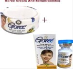 BEAUTY KINGDOM GOREE CREAM & SERUM FOR SKIN BRIGHTENING & SCAR REMOVAL AND WRINKLE REDUCTION(COMBO)