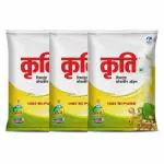 Kriti Refined Soybean Oil - 1L Pouch (Pack of 3)