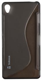 Tarkan Grey Thermoplastic Polyurethane Back Case Cover For Sony Xperia M4