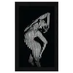 ArtX Multicolor Black And White Women Wall Art Painting 8.5 X 13.5 Inch