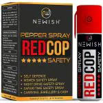 Newish Self Defence Pepper Spray for Woman Safety - Self Defense, Protection & Safety Pepper Spray - Metal Powerful Pepper Spray for Women Shots 50 (35 gm / 55 ml)