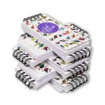 COI Premium Pocket Notepad | Pack of 10 | 100 Pages Each | Unruled | Spiral for Girls and Boys