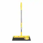 CLASSY TOUCH Degrees Multi-Purpose/Telescopic Window Floor and Bathroom Wiper with Stick (Yellow)