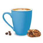 Treo Blue Lisse-Lip 350 Ceramic Mug - 340 Ml