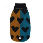 Zigly Lifestyle Dog Sweater Winter Warm Dog Clothes (XXL, Yellow/Blue)