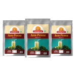 Ghotaram Tangy Green Mango/ Kairi Panha/Aam Panna Masala Natural Fresh|Aam Panna Masala/Aam Jhora Masala|Indian Summer Drink|Unripe (Green) Mango Drink Sherbet Masala-150Gx3Pk