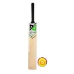 Pro Game Shooter Light Bat For Light ball,SH 900-1100 gm, Kashmir Willow Free 1 ball Kashmir Willow Cricket Bat