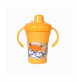 Tinny Tots; BABY PRODUCTS Unbreakable Orange PP Plastic Sipper Feeding Bottle 250 ml