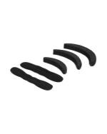 LYTIX Black Synthetic 3 Puff Maker and 2 Bun Hair Accessories Set for women