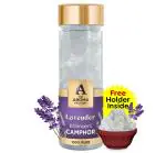 The Aroma Factory Pure Bhimseni Camphor, Lavender, Zero Residue Kapoor with Fragrance for Pooja, Aarti Kapur | Bottle Pack of 1 x 80gm
