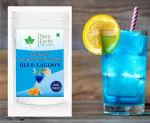 SARA EARTH Homemade Blue lagoon Premix powder|Blue Coraco Cocktail |Tasty and Refreshing Drink Mix 200 grm (Pack of 2)