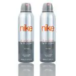 Nike Up Or Down Men Deodorant - Pack Of 2 | Long-Lasting Fragrance, Body Spray Combo For Men | Deodorant For Active Living | Nike Men'S Deo Set | Ultimate Odor Protection | Grooming Essentials | Signature Nike Scent | High-Performance Men'S Deodorant