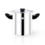 AadiVeer Premium 1 LTR Milk Boiler | Milk Cooker | Milk Pot With Lid, Knob And Whistle
