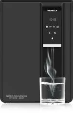 Havells Gracia FAB Alkaline Water Purifier (Black), RO+UV+Alkaline, Hot, Warm & Ambient Water, Copper+Zinc+Minerals, 8 Stage Purification, 6.5L SS Tank, Suitable for Borwell, Tanker & Municipal Water
