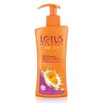 Lotus Herbals Safe Sun UV Protect Body Lotion - Nourishing Whitening Milk | SPF 25 | PA+++ | 250ml