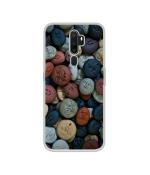 Casotec Smiling Stones DesignPrinted Silicon Soft TPU Back Case Cover for Oppo A9 (2020)