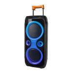 Artis BT916 120W Wireless Bluetooth Party Speaker with EQ Mode/FM/USB/Aux in/Guitar in/TF Card & Wireless Mic.