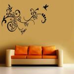 UD Unique Decor Reusable Wall Stencil Wall Decor_330 Unique Stencil (Pack of 1, Unique)