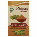 Chitra Herbals Amla Powder | Natural Hair Nutrition with Vitamin C - (100g Each Packet)  Pack of 2 - (Net Wt. 200g)