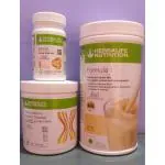 Herbalife Formula 1 Vanilla Personalised Protein and Afresh Peach Combo Protein Blends 750g