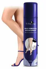 Urban yog Painless Hair Removal Cream Spray Smoothening for Women - 200 ml (pack of 100)