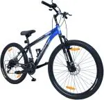 RYDEWIN CRACK IT 26T 21 Multi Speed Bicycle for Adults 26 T Mountain Cycle (21 Gear, Blue, Black)