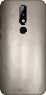 SRG INFOTECH Nokia 5.1 Plus Mobile Skin (Silver)