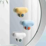 WELTWORLD Mini Glass Eraser for Windows, Car Glass, Sinks Stoves, Bathroom Mirror, Multi-Purpose Scraper Window Cleaning Brush with Suction Cup, Hook Car Windshield Wiper (Pack of 1Multicolor)