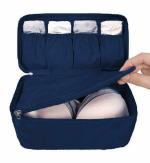 WEEL ZONE Women Travel Bra Underwear Lingerie Organizer Bag cosmetic pouch Toiletry Bag Storage Bag
