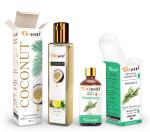 Pack of 2 Rosemary Essential Oil and Coconut Carrier Oil - 100% Pure & Natural Oil