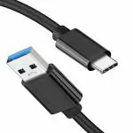 Orifab Fast Charging Cable Type C to USB-A Cable for Xiaomi Redmi Note 7 Note 7S Note 7 Pro Note 8 8A Note 8 pro Note 9 Pro Mi A1 Mi A2 Mi A3 Rapid Quick Dash (3.1 Amp, Black)