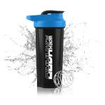 Zyro Gym Shaker for Protein Shake Leakproof Shaker Bottles for Protein, Preworkout and Bcaa Shake, Protein Shaker Bottle for Men and Women BPA-Free Material Plastic,Blue -700 Ml