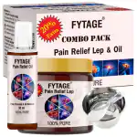 FYTAGE Combo Pack Pain Relief Lep and Oil (Helps rheumatoid arthritis, Reduces stiffness and tension, Relieves joint and muscular pain)