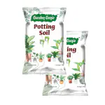 Garden Genie Potting Soil Mix enriched Gypsum, Dolomite & Mycorrhiza Bio Fertilizer - 10 Kg (2 Packs of 5 Kg)