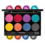 COLORESSENCE COLOR YOUR SPIRIT Pearl Finish Eyeshadow Palette Weightless Highly Pigmented Shimmer Eye Shade, Single Touch Application - EP-3 (10 Colors)