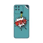 GADGETSWRAP Printed Vinyl Skin Sticker for Realme Narzo 50A - wtf