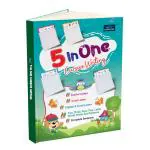 BOOKFORD Practice Book Of 5-In-One Cursive Writing - Master The Art Of Beautiful Handwriting