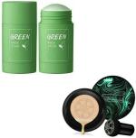 Lenon Combo Of Green Tea Purifying Clay Stick Mask & Sunisa Foundation Whitening BB cream (2 Items in the set)