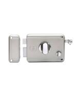 Yale R600TTDK Satin Steel MS Rim Locks